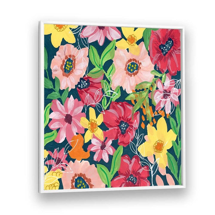 VIBRANT PAINTED FLOWERS