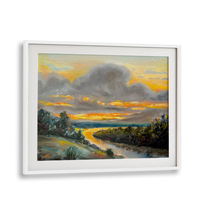 GOLDEN RIVER SUNSET