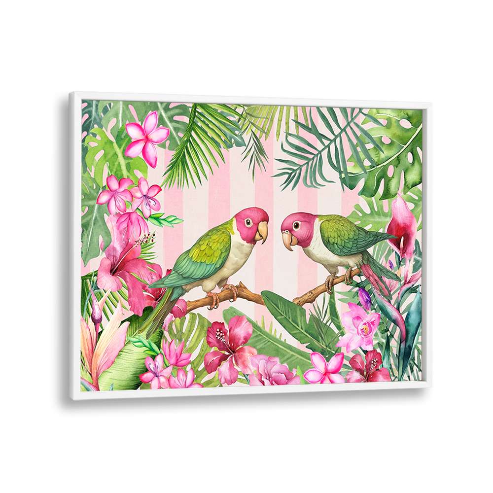 TROPICAL PARROT PAIR