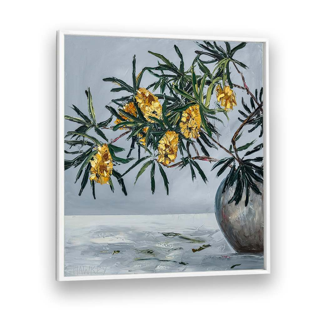 YELLOW BANKSIA STILL LIFE