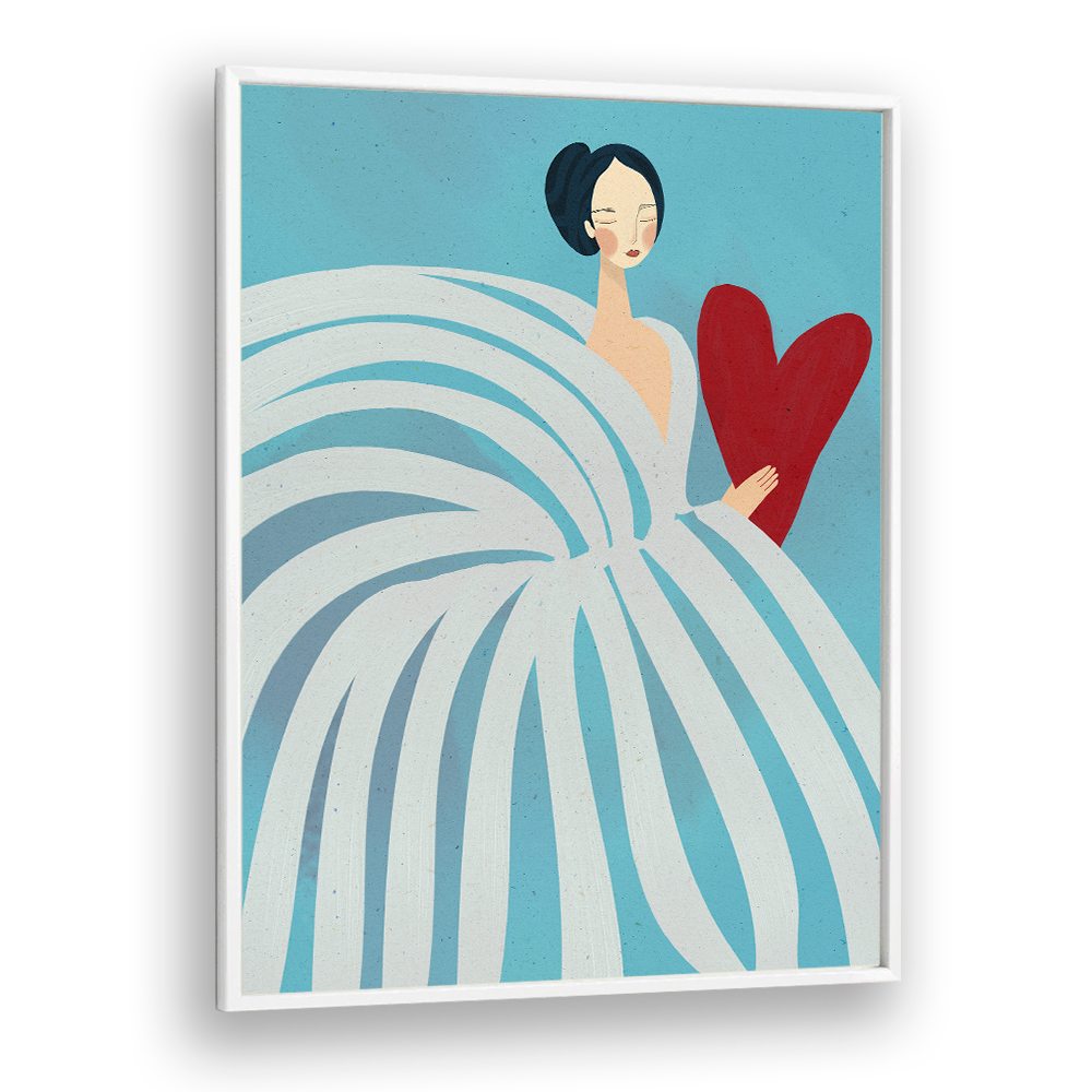 SERENE WOMAN WITH HEART