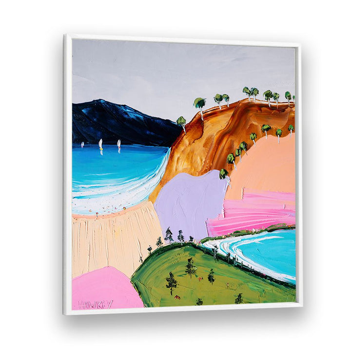 VIBRANT COASTAL SCENE
