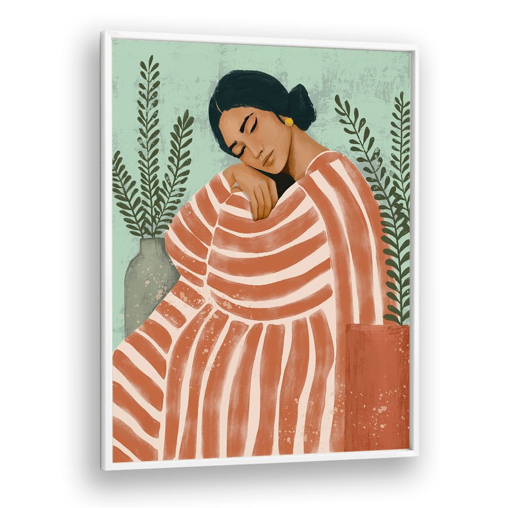 PEACEFUL WOMAN RESTING