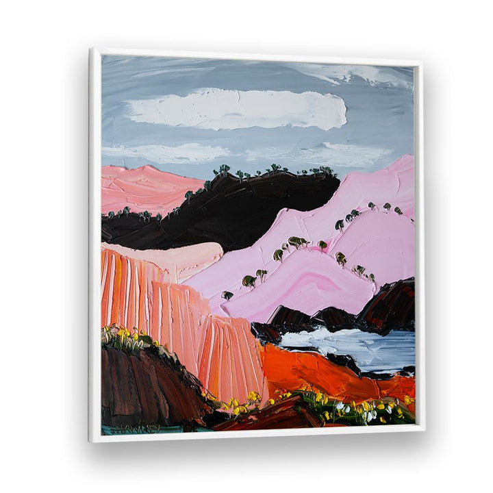 PINK COASTAL MOUNTAINS