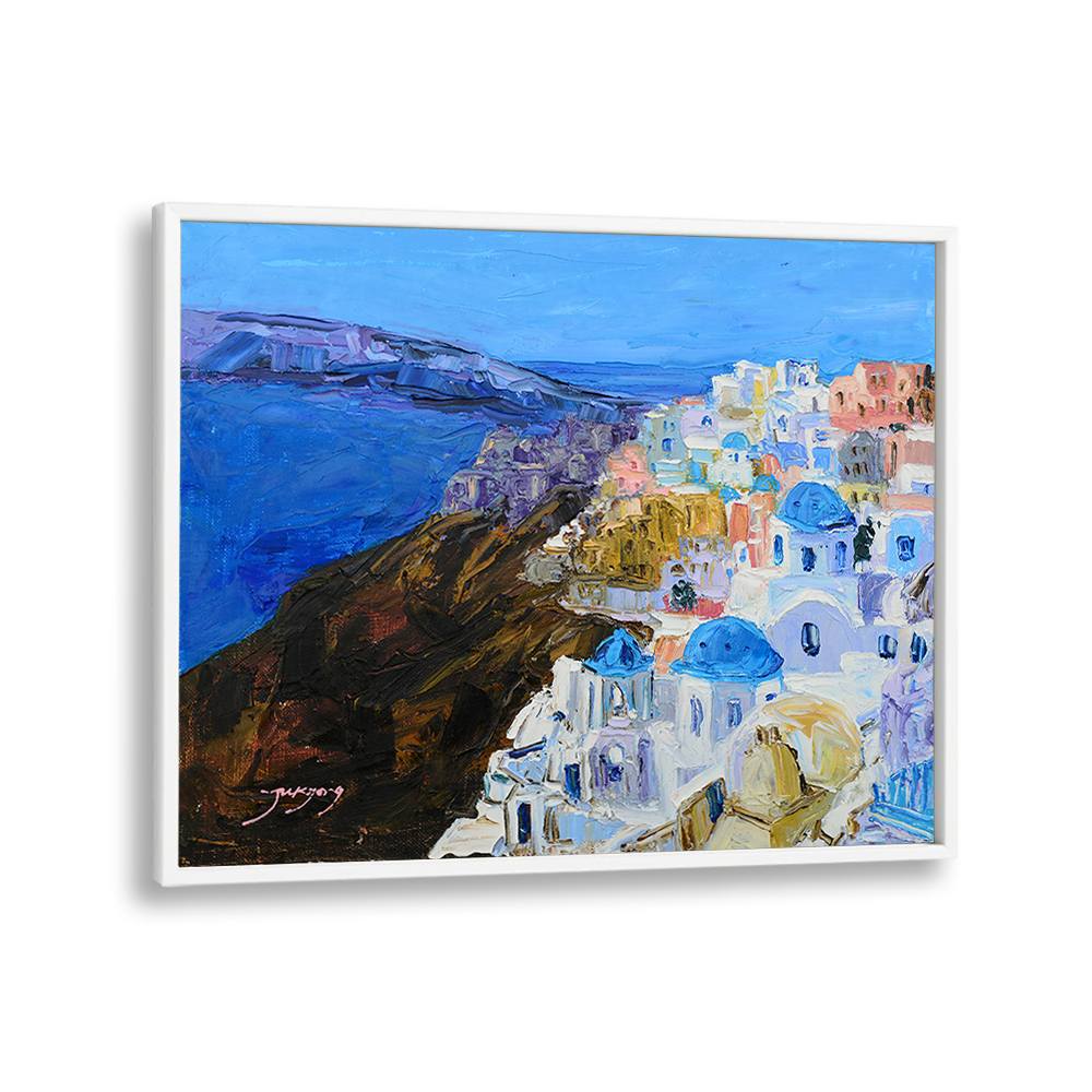 SANTORINI BLUE DOMES III