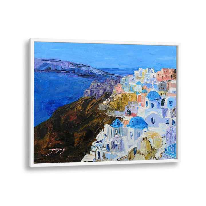 SANTORINI BLUE DOMES III