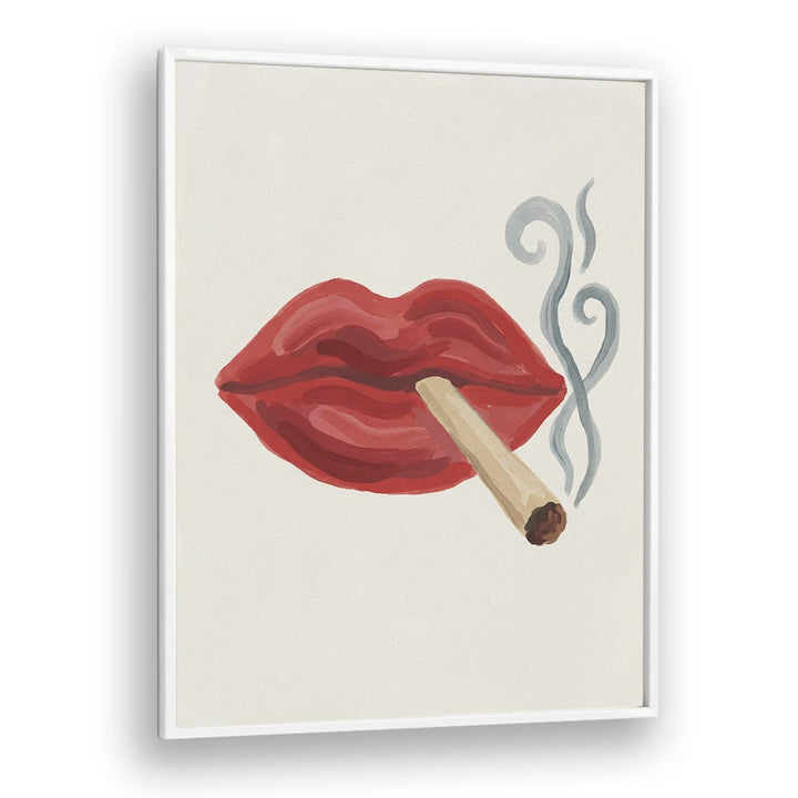 SMOKING RED LIPS