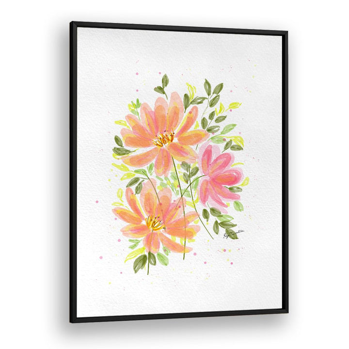 ORANGE FLORALS III