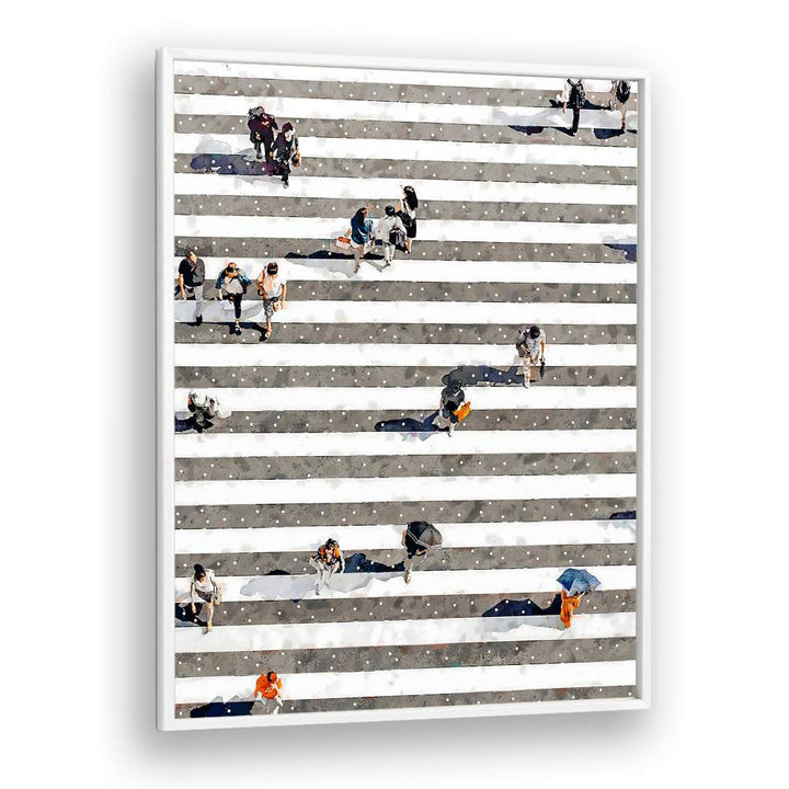 BUSY CITY CROSSWALK