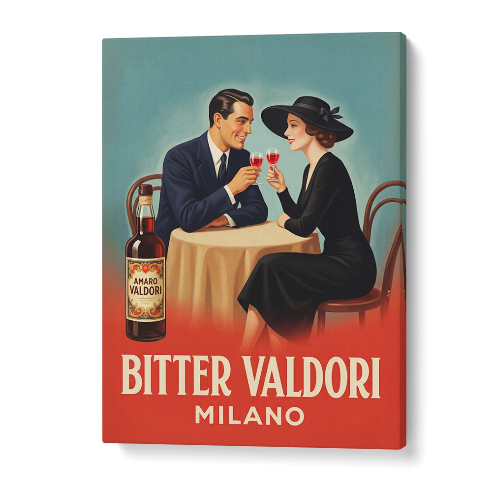 VINTAGE COUPLE TOAST