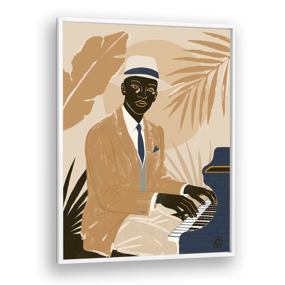 DAPPER JAZZ PIANIST