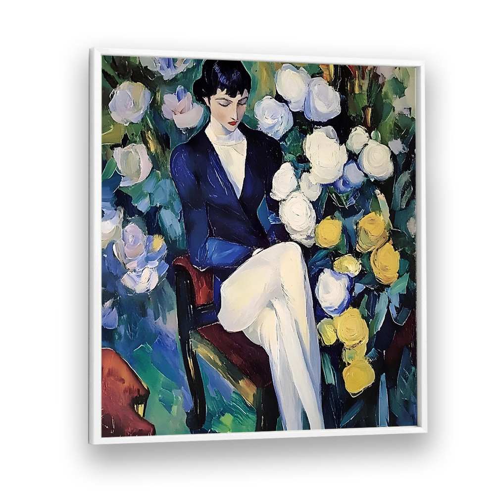 ELEGANT WOMAN GARDEN