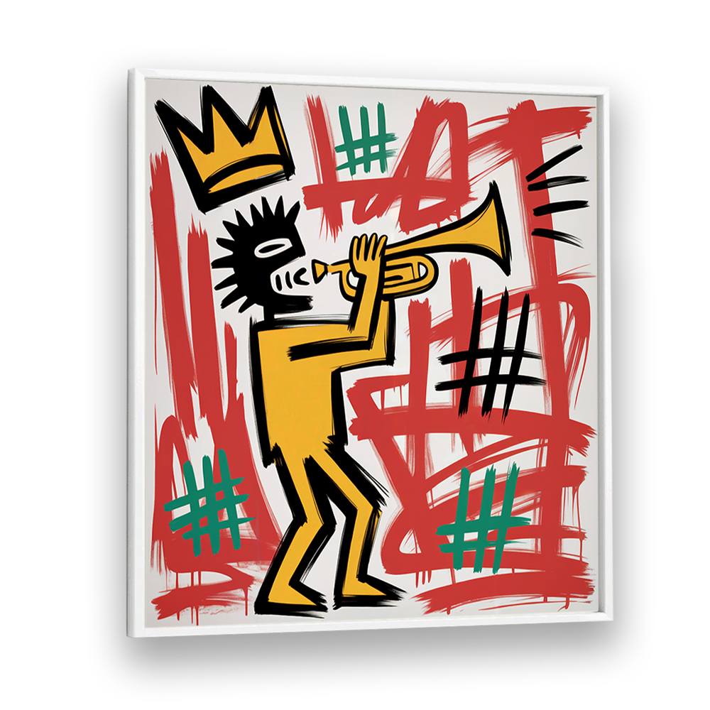 CROWNED JAZZ TRUMPETER