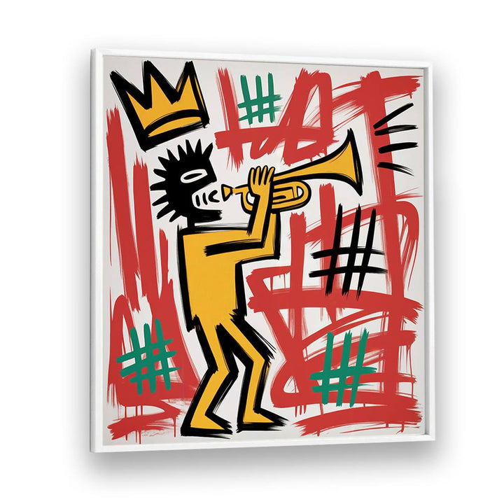 CROWNED JAZZ TRUMPETER