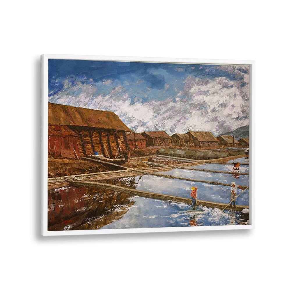 TRADITIONAL SALTWORKS SCENE