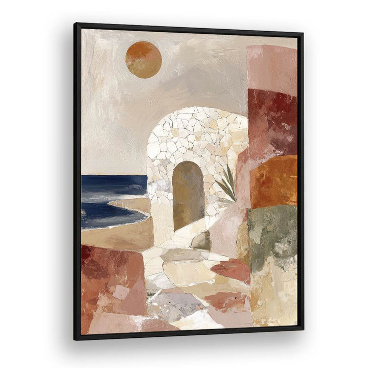 MEDITERRANEAN ARCHWAY BY THE SEA