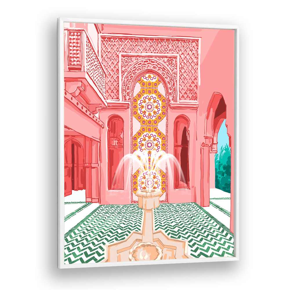 MOROCCAN COURTYARD FOUNTAIN