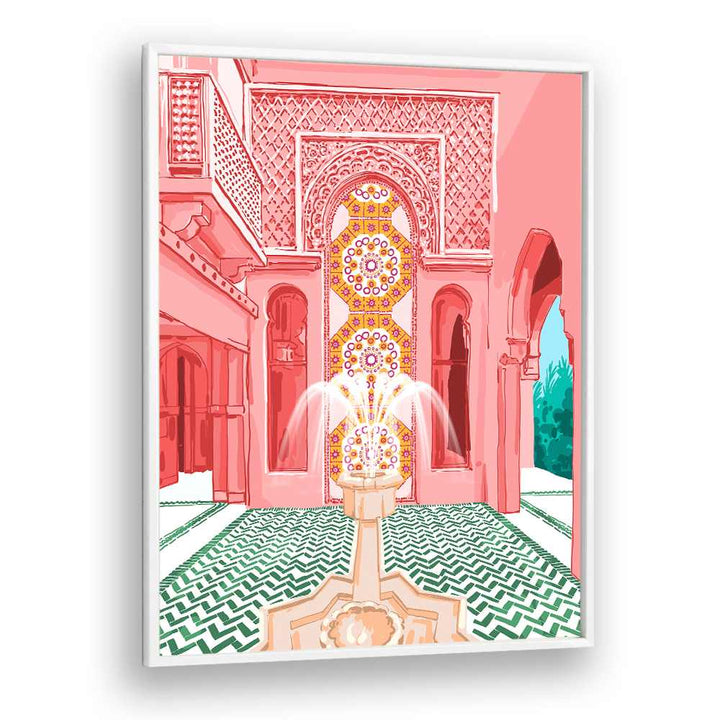MOROCCAN COURTYARD FOUNTAIN