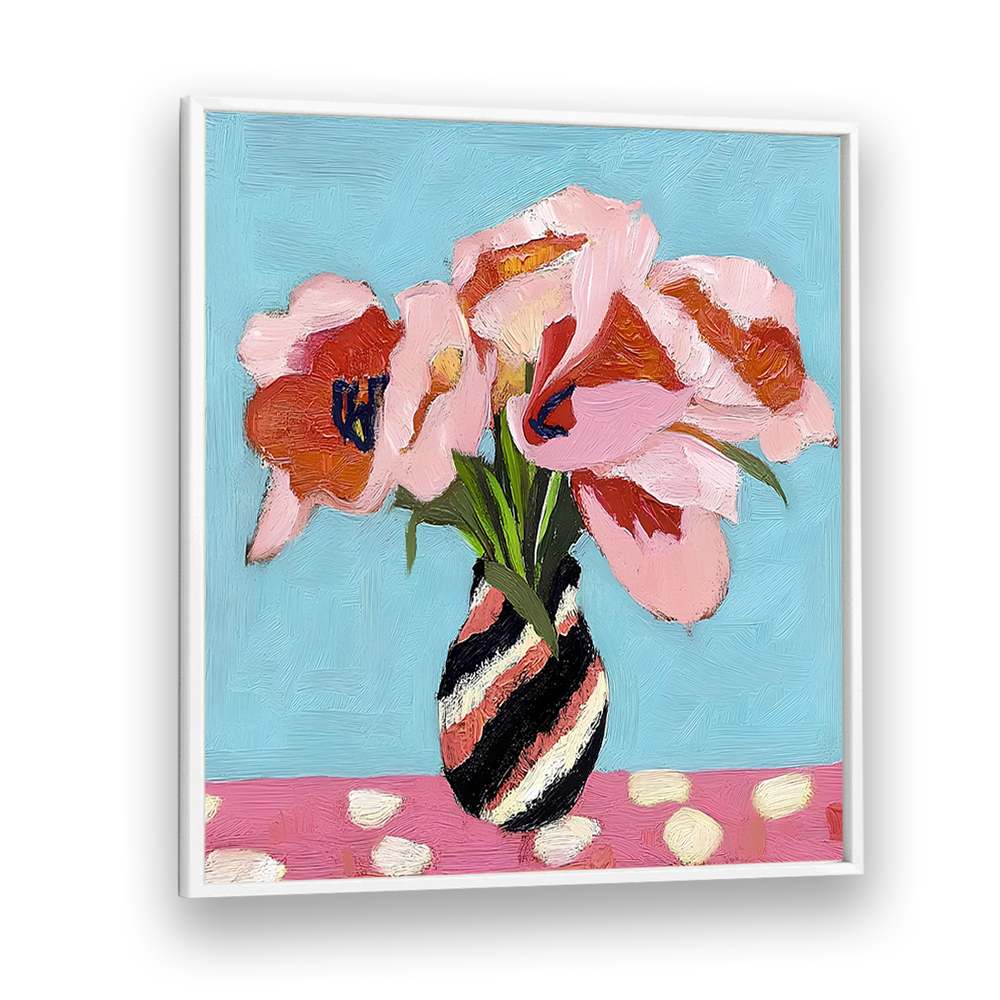 PINK TULIPS STILL LIFE