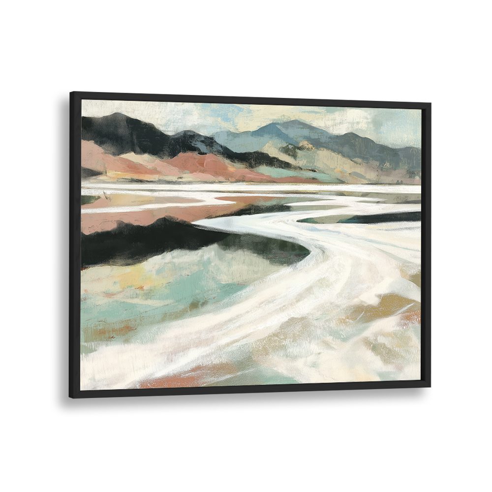 ABSTRACT DESERT SALT FLATS