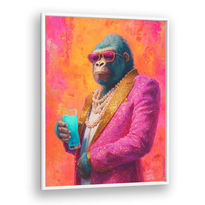 COOL GORILLA PINK SUIT