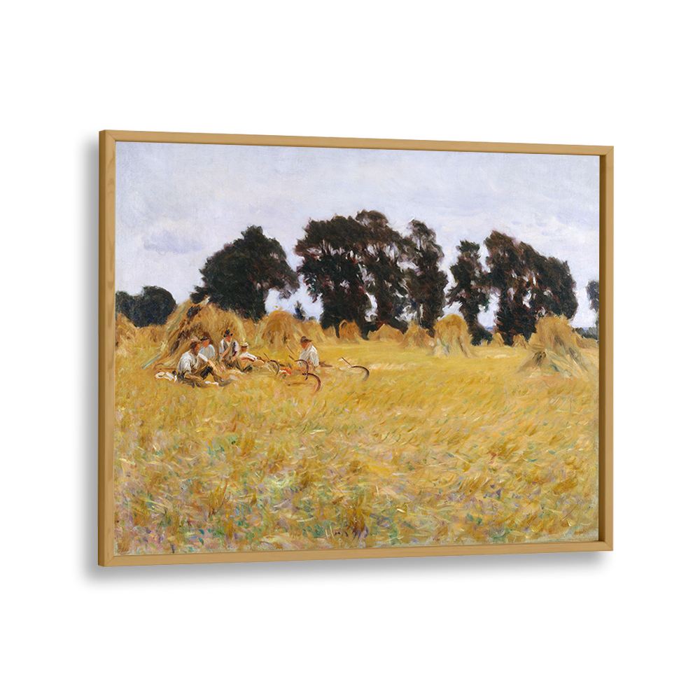 REPARS RESTING IN A WHEAT FEILD