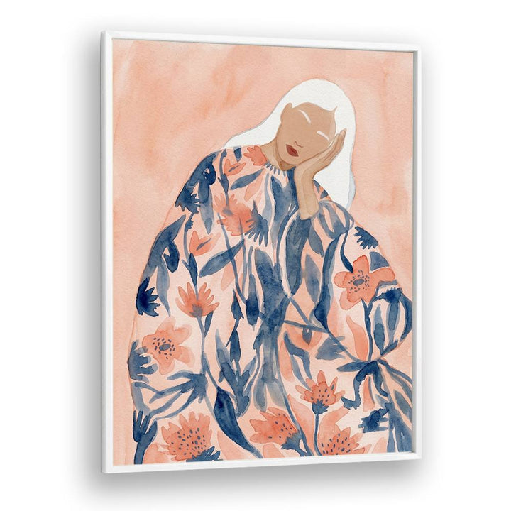 FLORAL WOMAN DREAMING