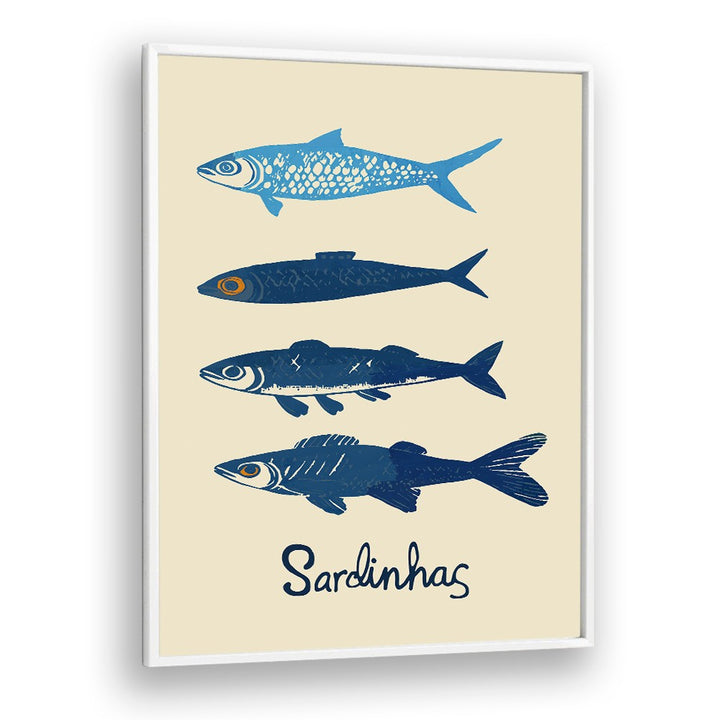 STYLIZED BLUE SARDINES