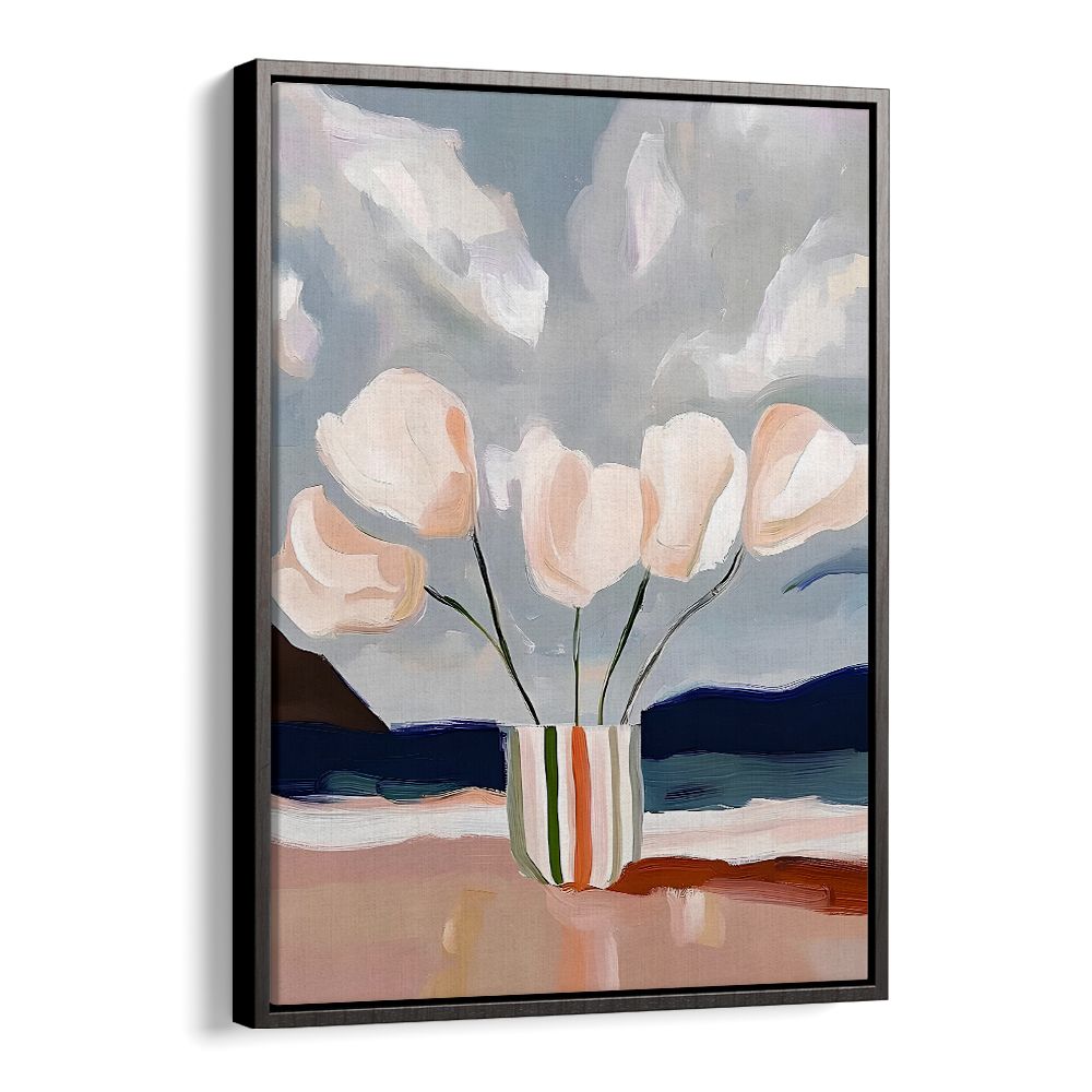 BLUSH FLOWERS STILL LIFE