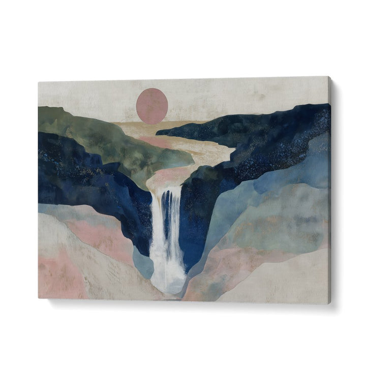 ABSTRACT WATERFALL LANDSCAPE