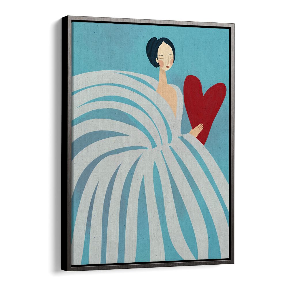 SERENE WOMAN WITH HEART