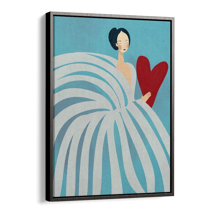 SERENE WOMAN WITH HEART
