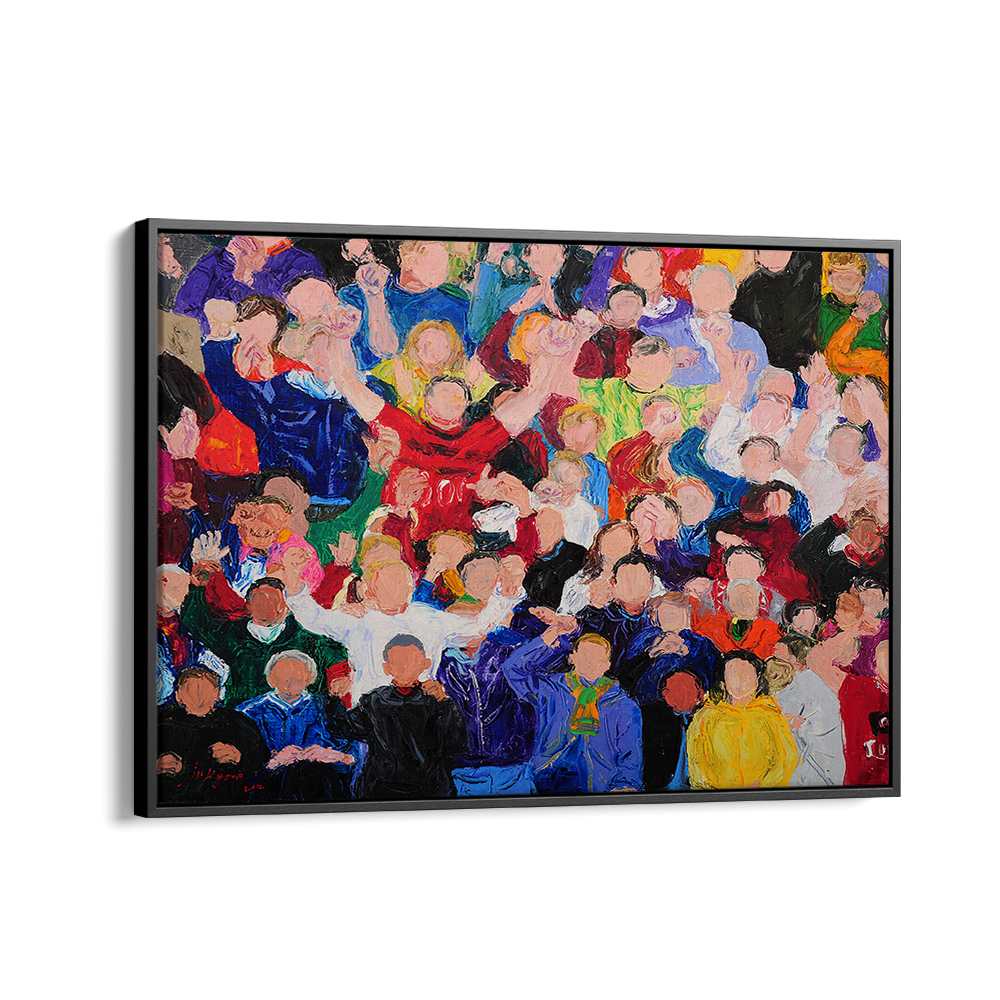 ENERGETIC CROWD CELEBRATION