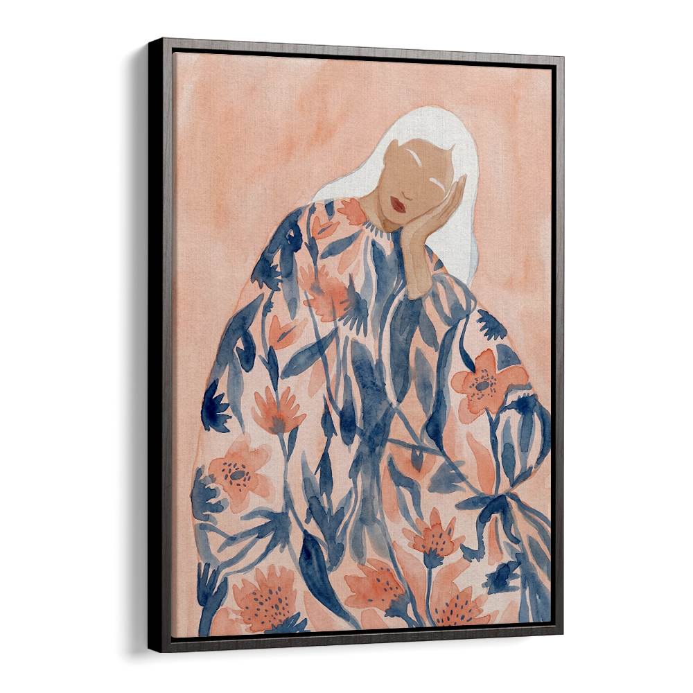 FLORAL WOMAN DREAMING