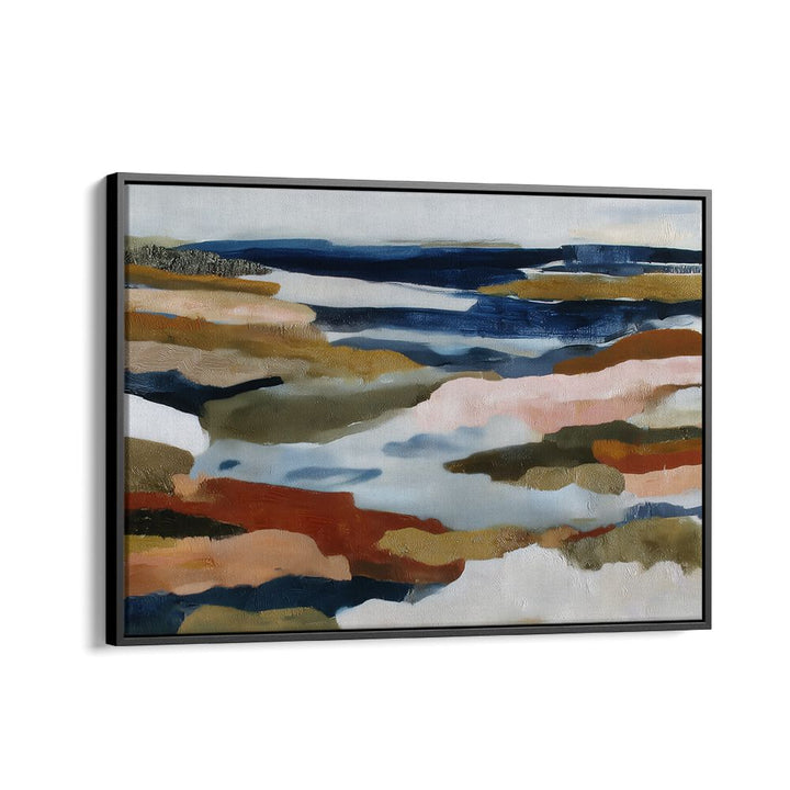 COASTAL HORIZON WITH GOLD ACCENTS