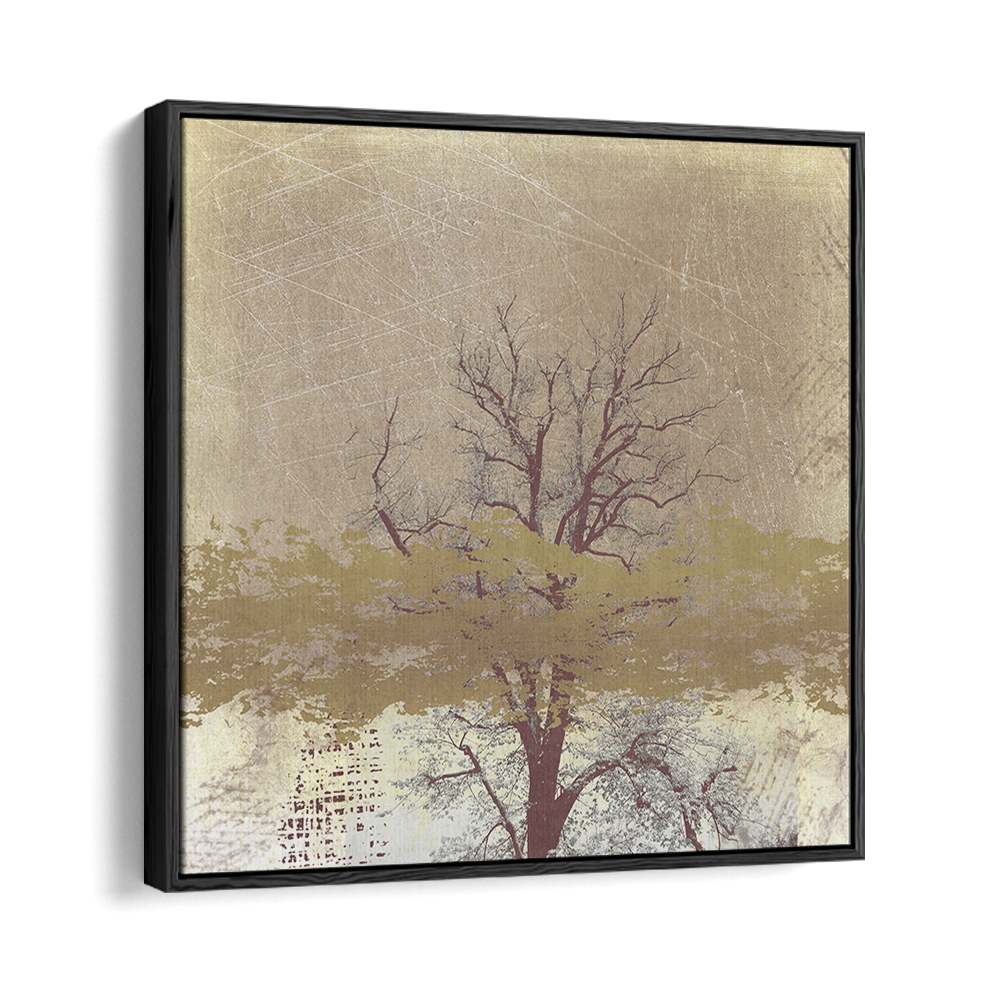 GOLDEN BARE TREE ABSTRACT