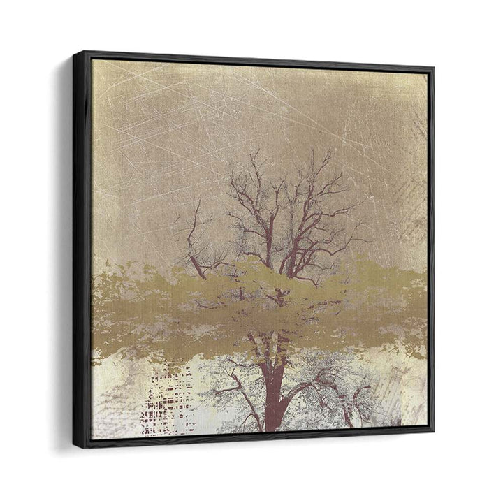 GOLDEN BARE TREE ABSTRACT