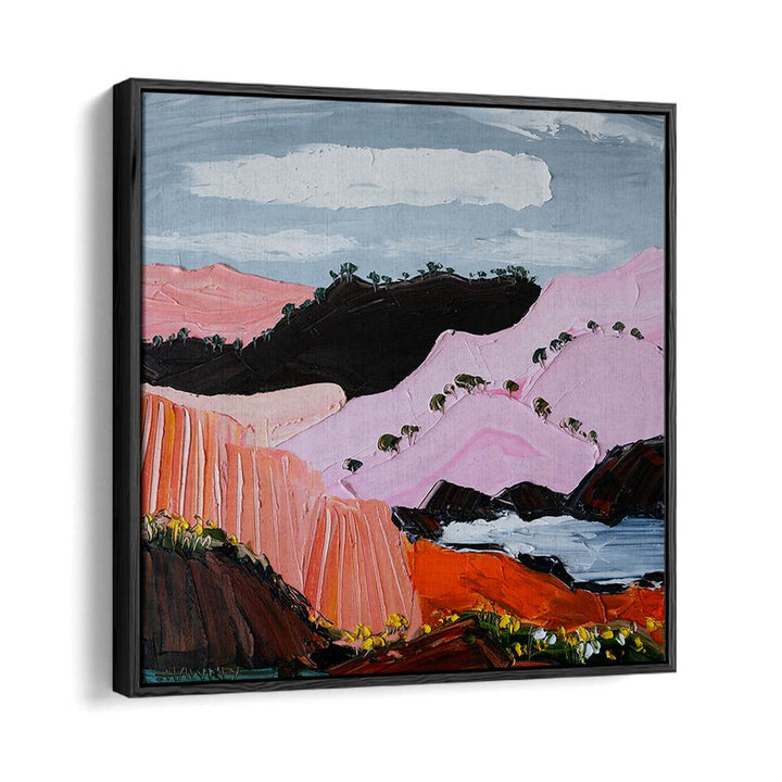 PINK COASTAL MOUNTAINS