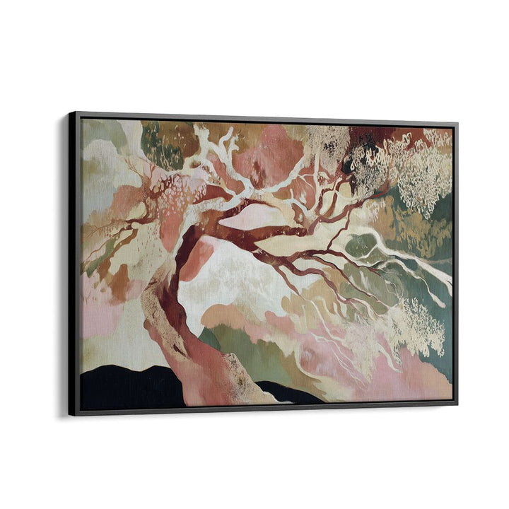 WINDSWEPT TREE WITH FLOWING BRANCHES