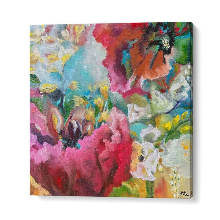VIBRANT FLORAL ABSTRACT I