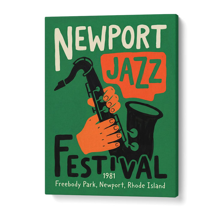 NEWPORT JAZZ FESTIVAL SAXOPHONE