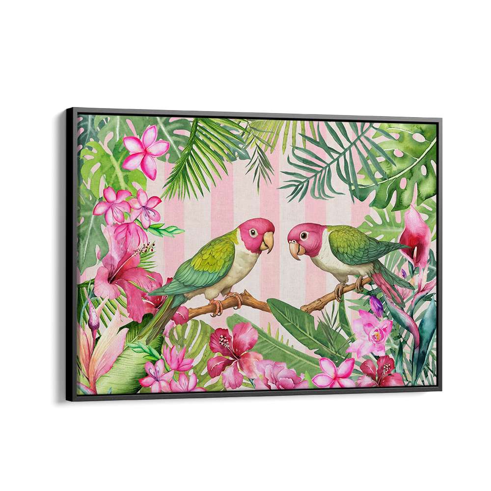 TROPICAL PARROT PAIR