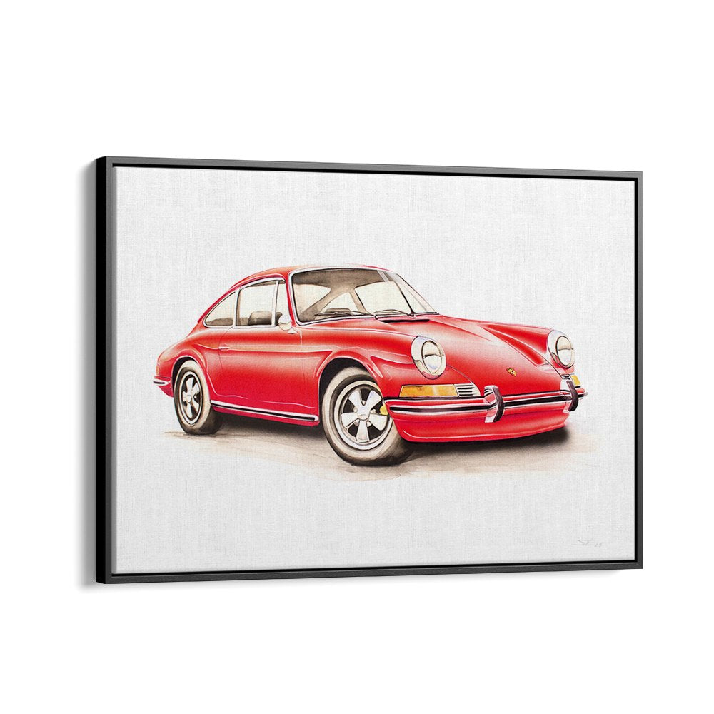 RED CLASSIC SPORTS CAR