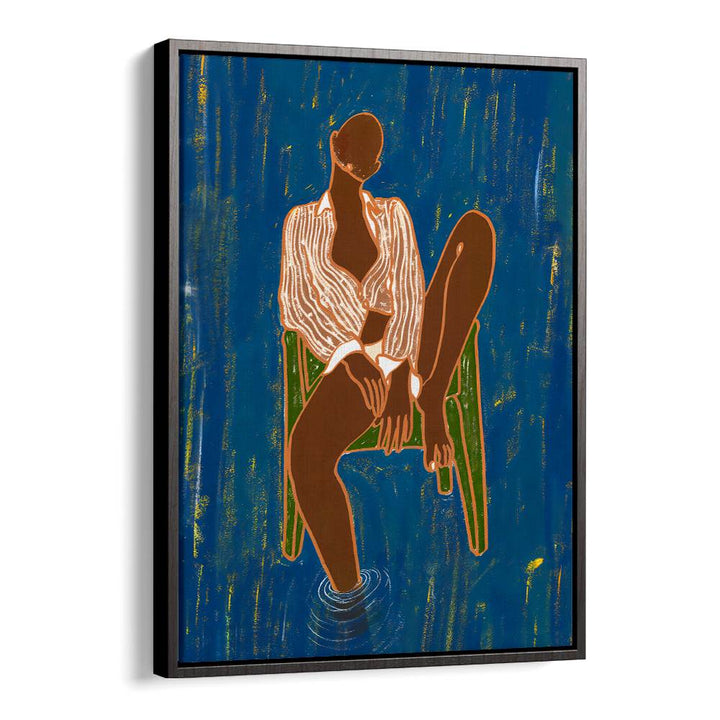 SERENE WOMAN IN WATER