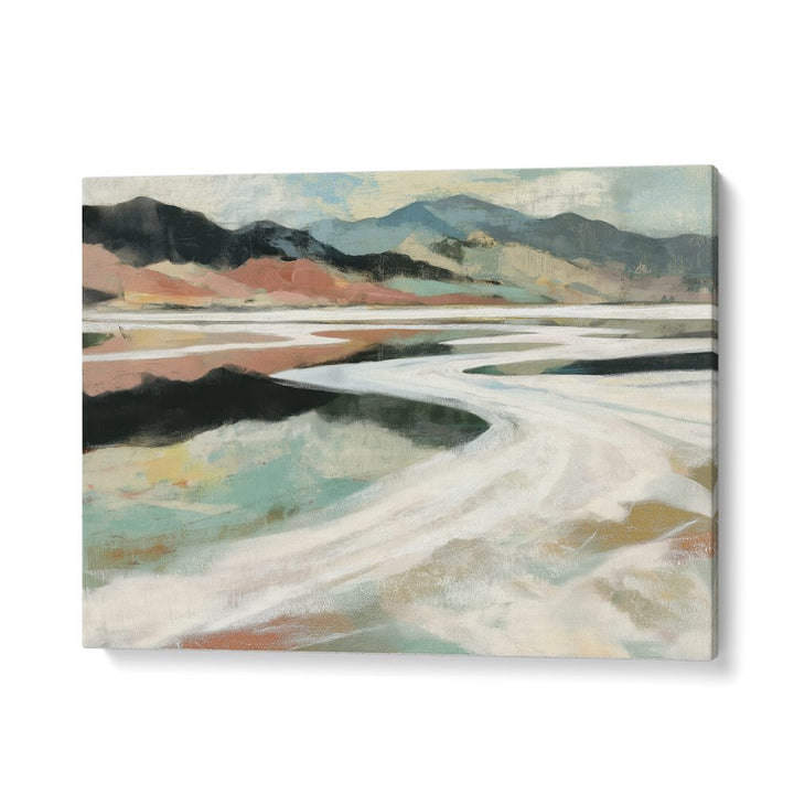 ABSTRACT DESERT SALT FLATS