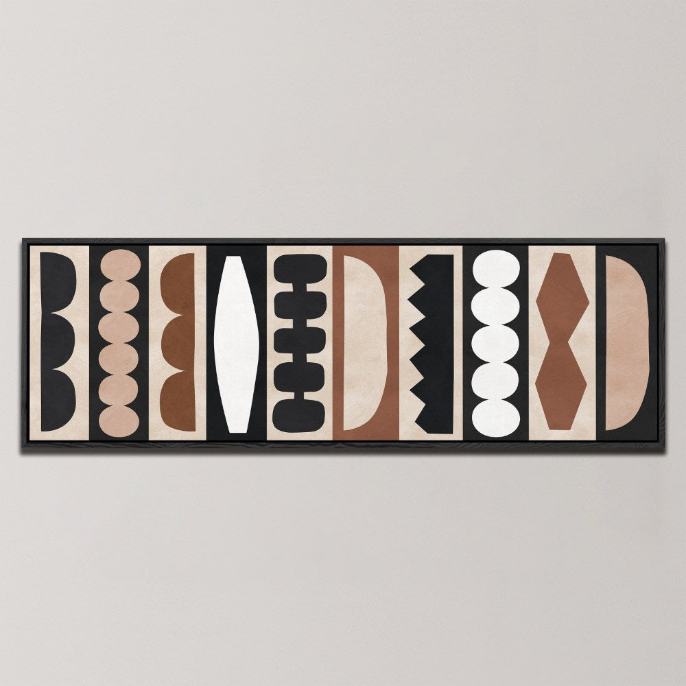GEOMETRIC ORGANIC FORMS , PANORAMIC ART
