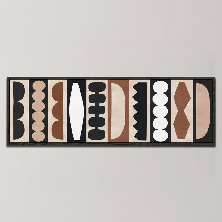 GEOMETRIC ORGANIC FORMS , PANORAMIC ART