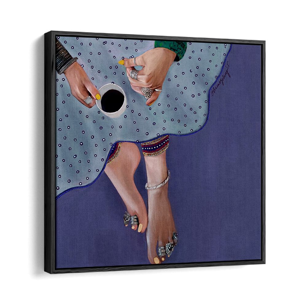 COFFEE WITH ADORNED FEET