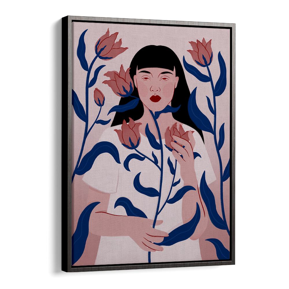 SERENE FLORAL PORTRAIT