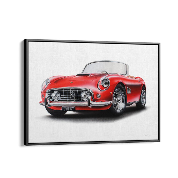 CLASSIC RED SPORTS CAR